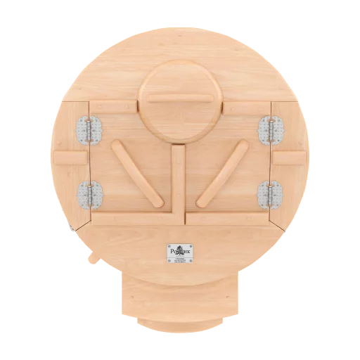 Кедровая бочка круглая со скосом