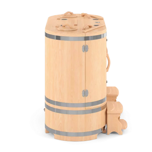 Кедровая бочка двухместная