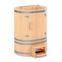 Кедровая бочка овальная