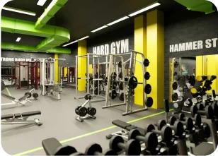 В фитнес-центре