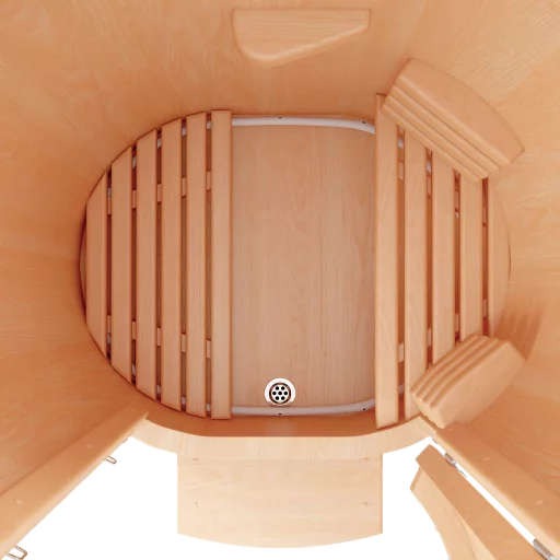 Кедровая бочка овальная