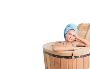 Комфортно разместитесь в кедровой бочке