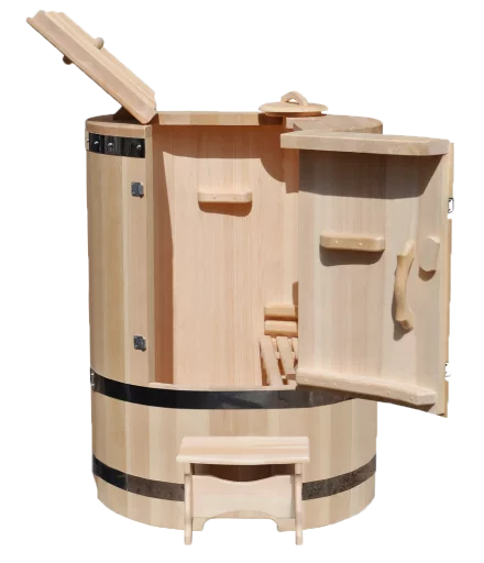 Кедровая бочка овальная