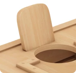 Подголовник из кедра для кедровой бочки